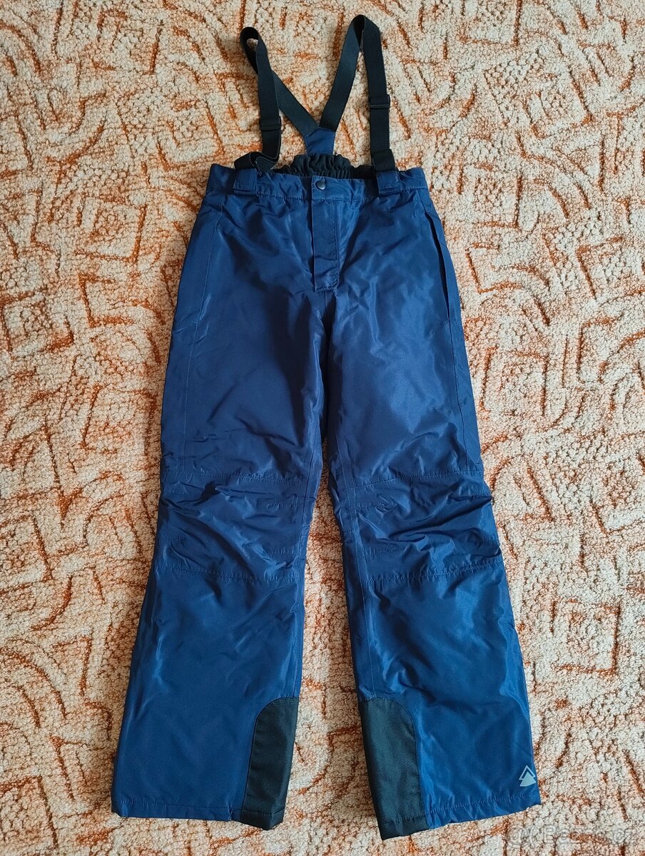 Crivit modré lyžařské kalhoty 146 - 152