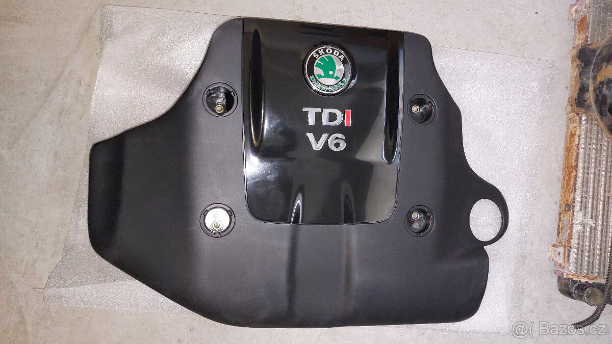 Nový originální kryt motoru V6 TDI