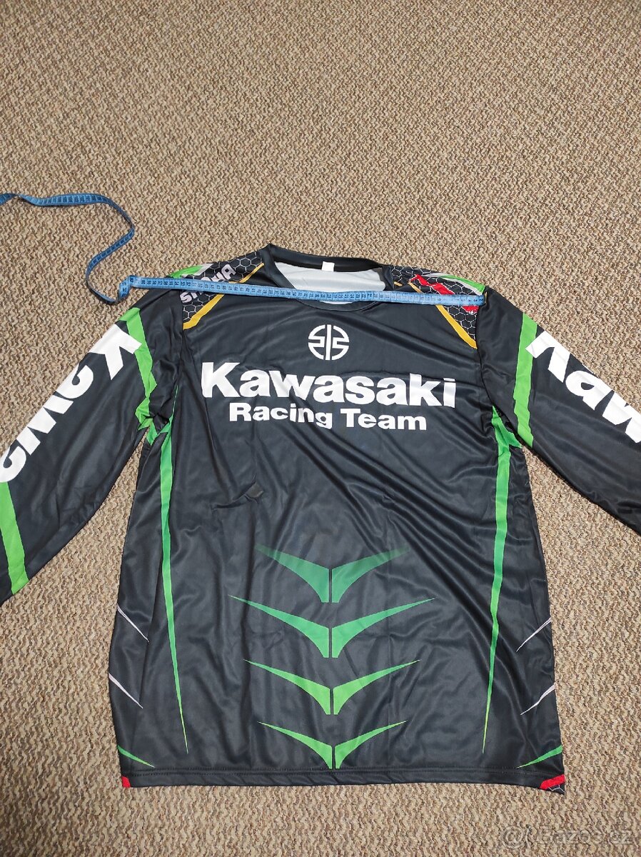 Motokrosový dres/tričko Kawasaki (nové)