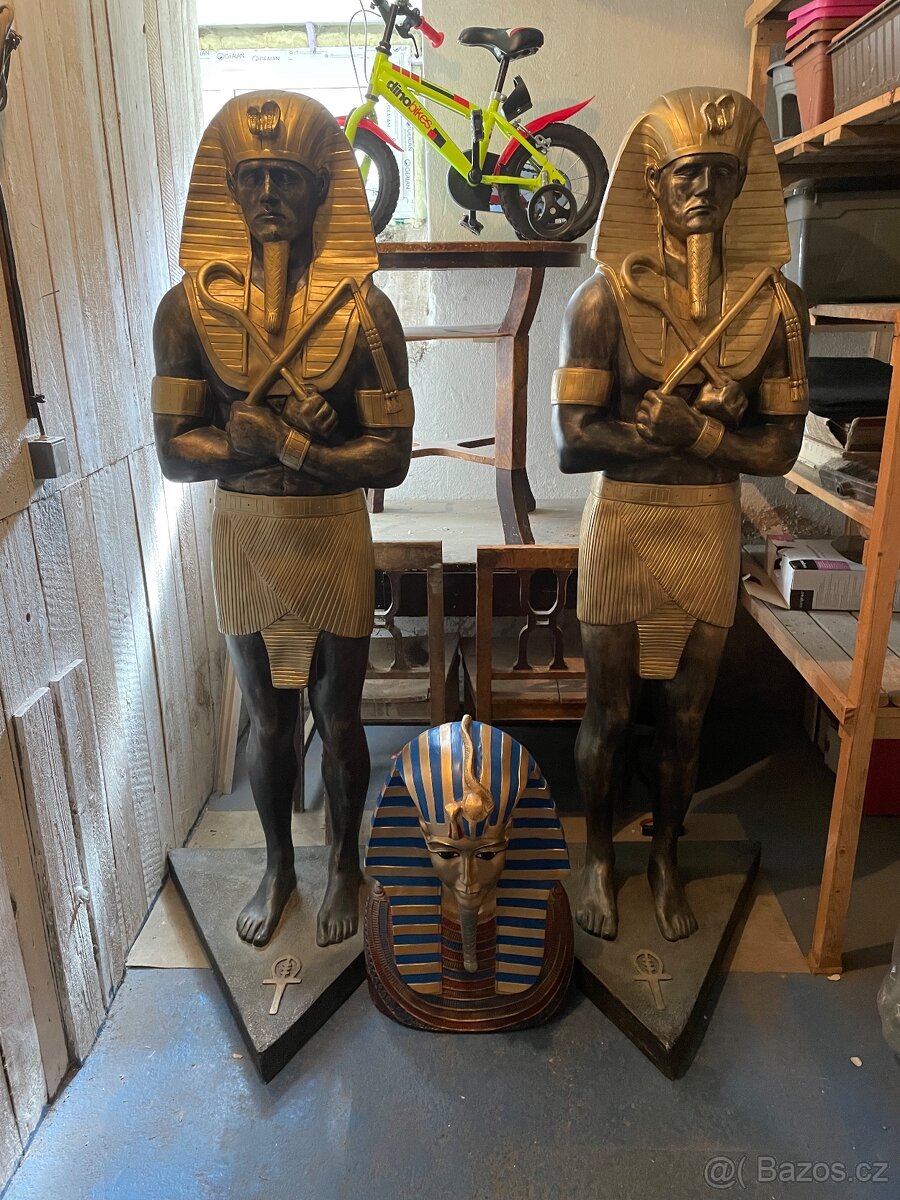 Prodám sochy Egyptských faraonů
