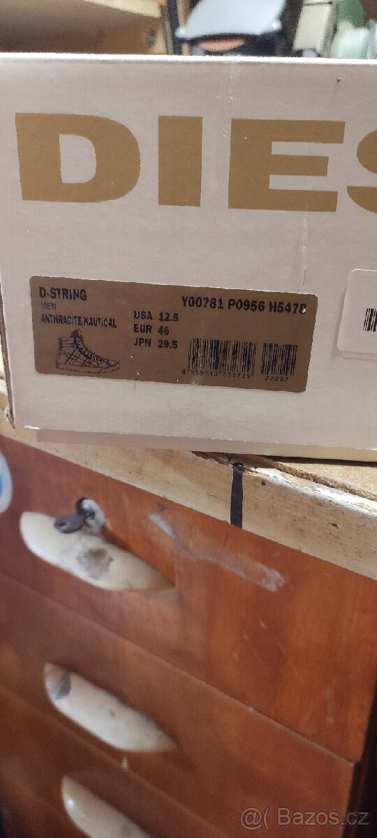 Tenisky Diesel D-string.... nové