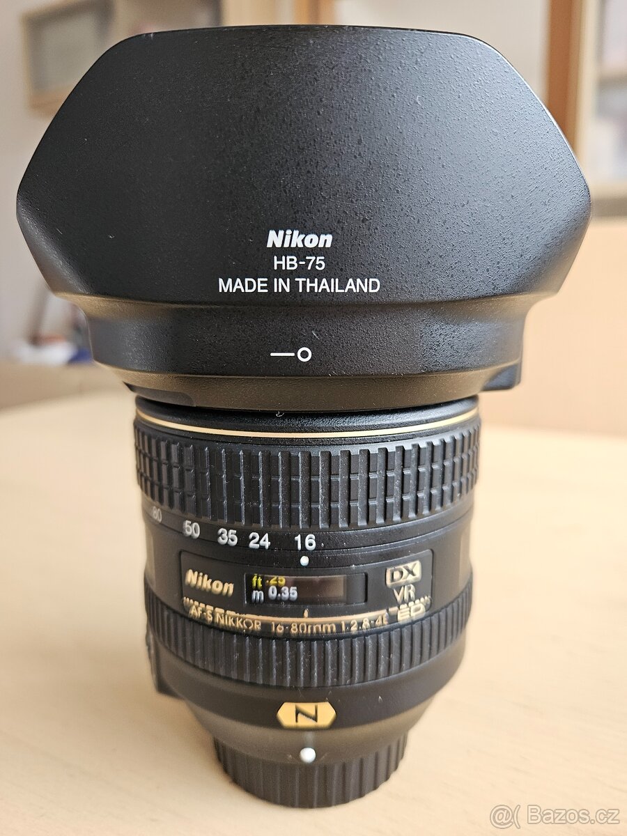 Nikon objektiv 16-80 VR DX