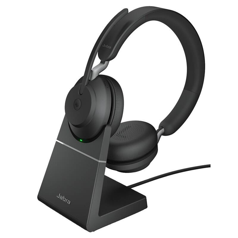 Bezdrátová sluchátka Jabra Evolve2 65 MS Stereo USB-A Black