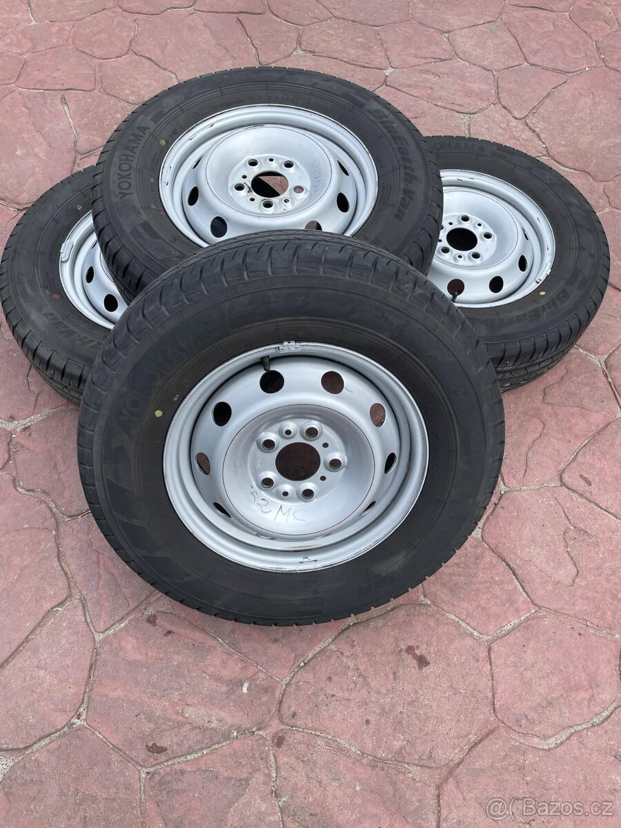 Letní pneu+disky Fiat Ducato, Peugeot Boxer 15 " 2