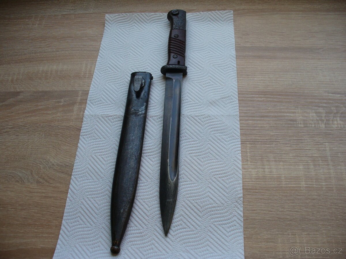 Bajonet WKC k nemecke pusce K 98.Wehrmacht,SS Luftwaffe-1.