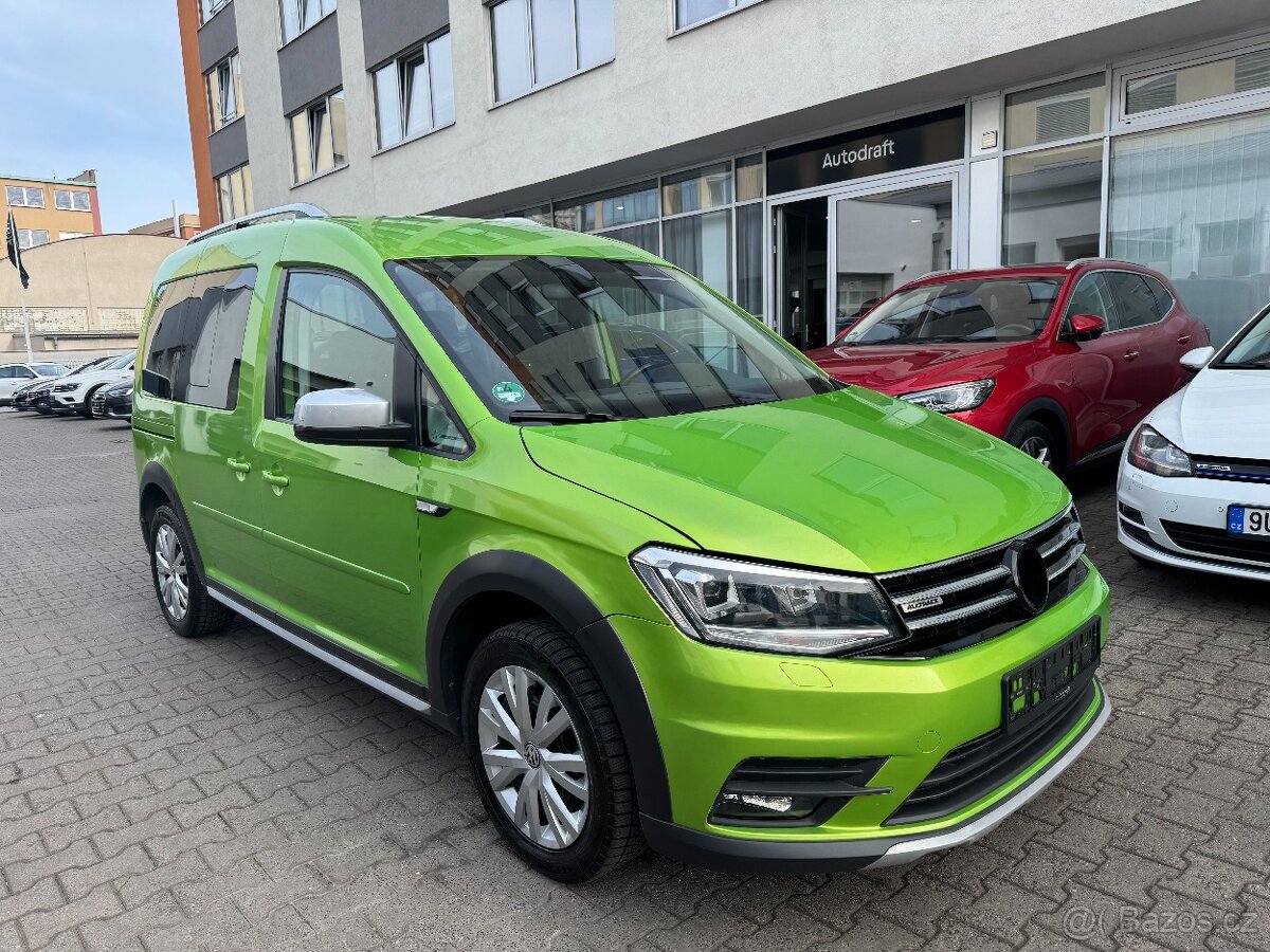 VW Caddy Alltrack 2.0 TDI 110kW DSG Tažné Navigace ACC LED