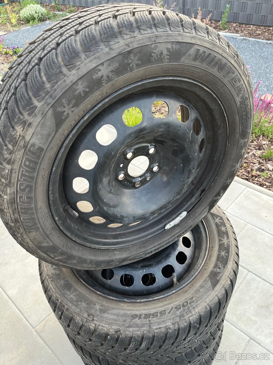 Fiat Tipo zimní kola 5x98 205/55 R16