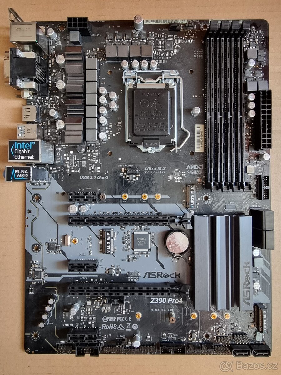 AsRock Z390 Pro 4, soc. 1151v2, Windows 10 Pro