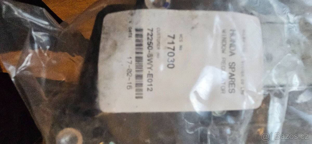 Honda Accord 2008 - 2012 stahovačka oken