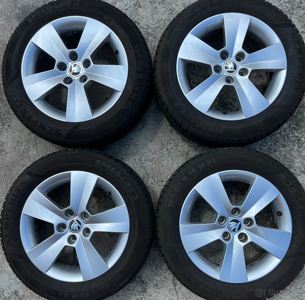 Letní kola Škoda Fabia 3, Rapid 185/60 R15 88H XL (4722)