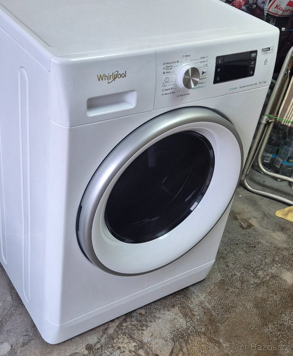 WHIRLPOOL PARNÍ SE SUŠIČKOU ZÁRUKA DOPRAVA INSTALACE