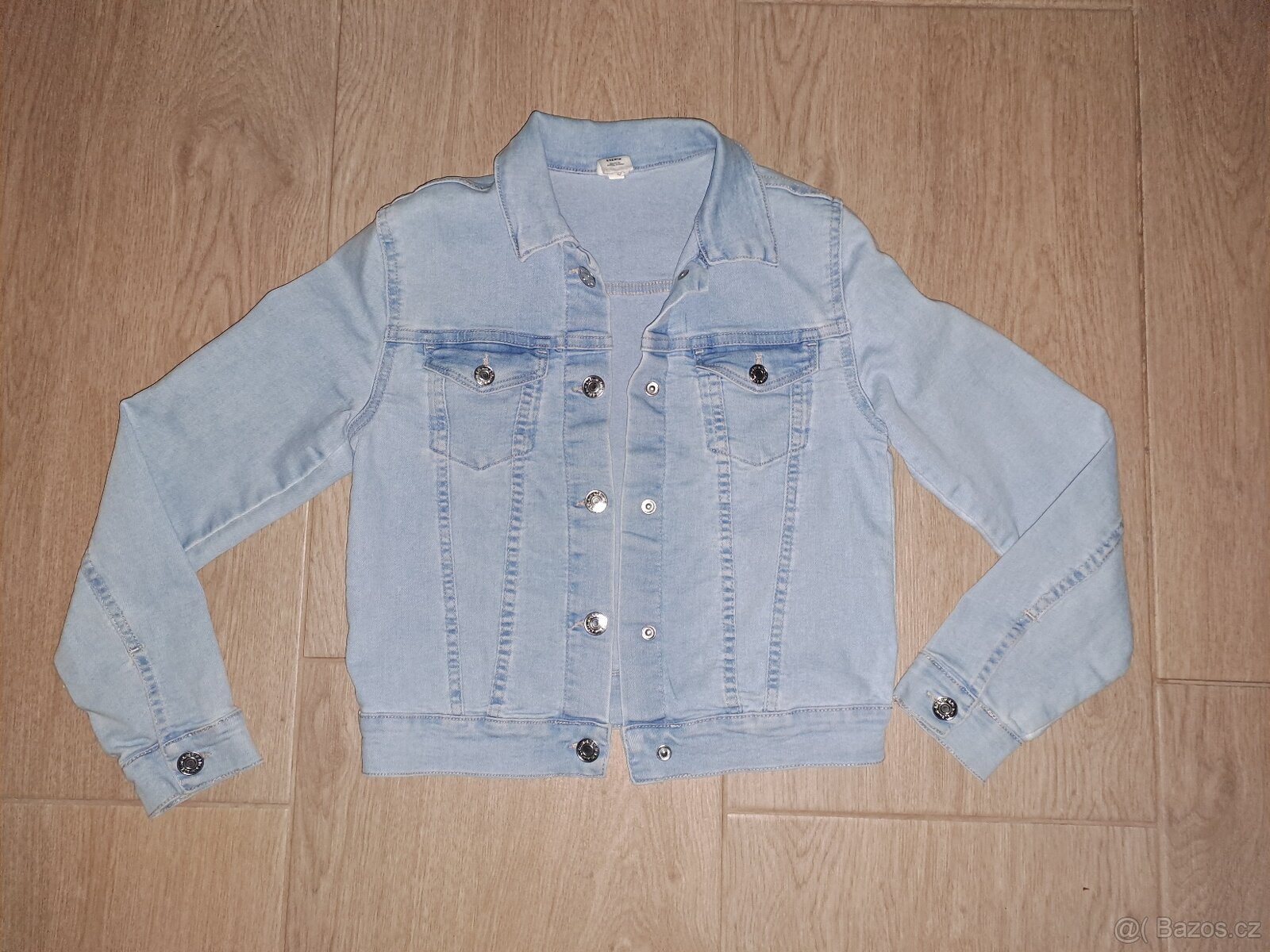 Dívčí džínová bunda DENIM vel. 9-10 let TOP STAV