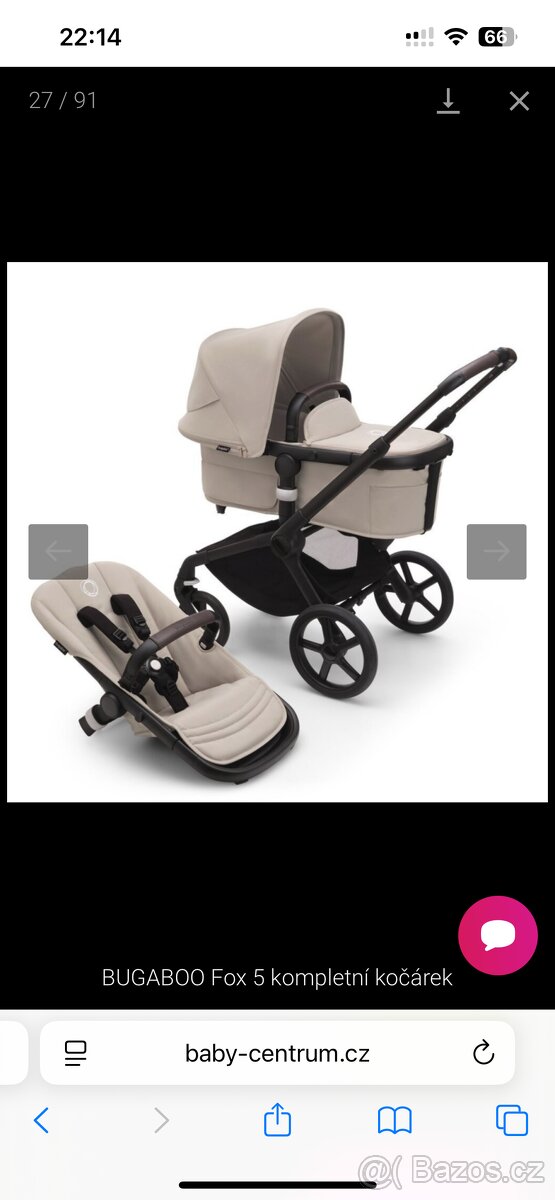 Bugaboo fox 5 (nový)