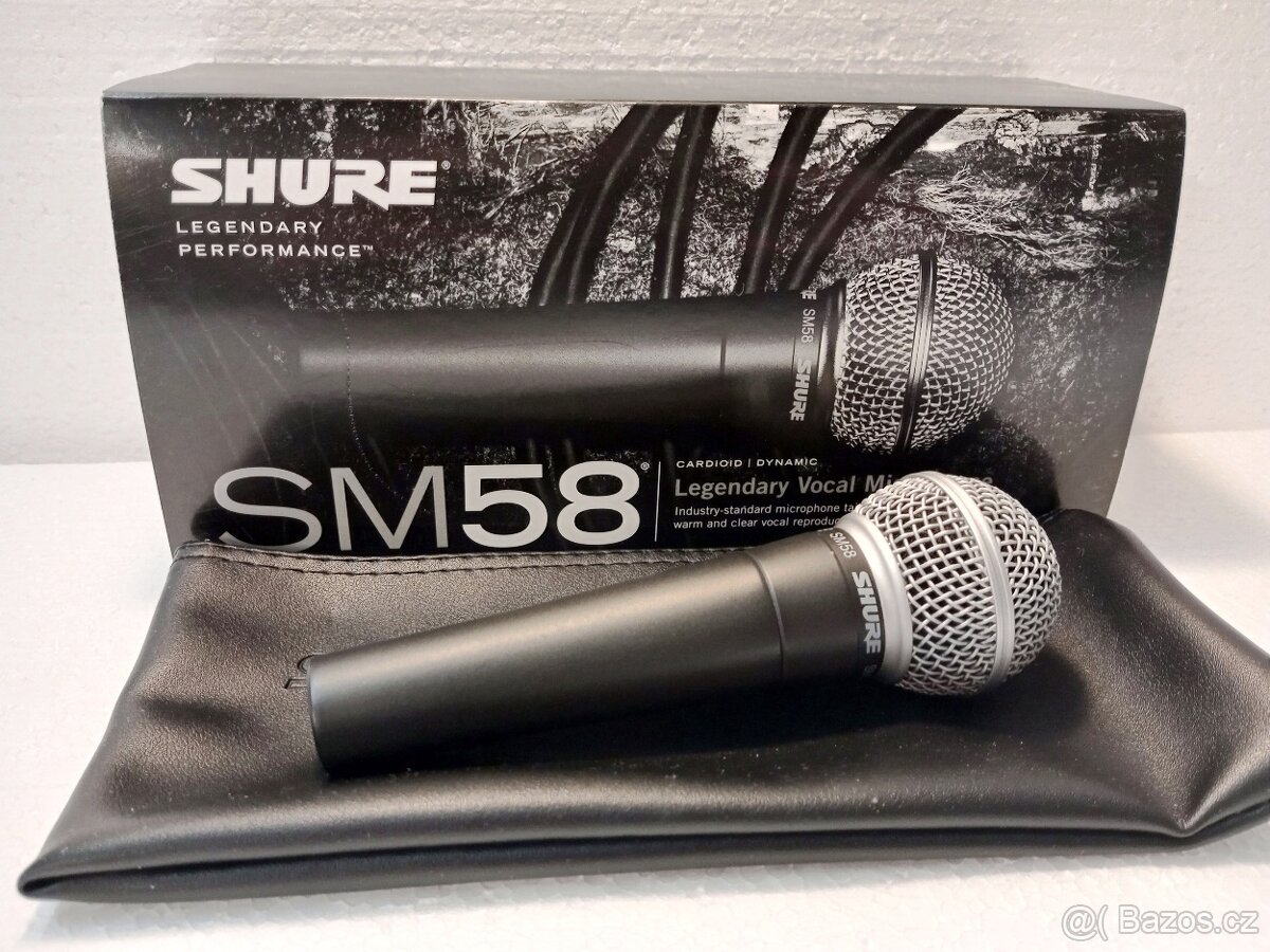 Prodám mikrofon Shure SM 58