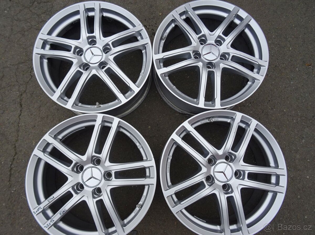 Alu disky na Mercedes, 17", 5x112, ET 40, šíře 7,5J