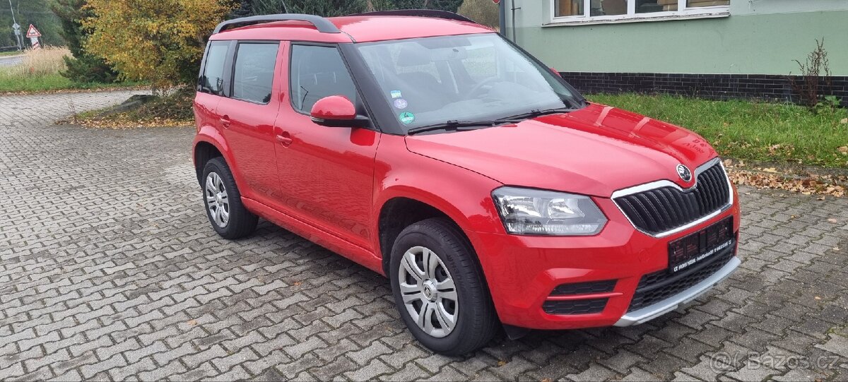 Škoda Yeti 1.2Tsi 81Kw r.v.9/2015 servis pouze Škoda