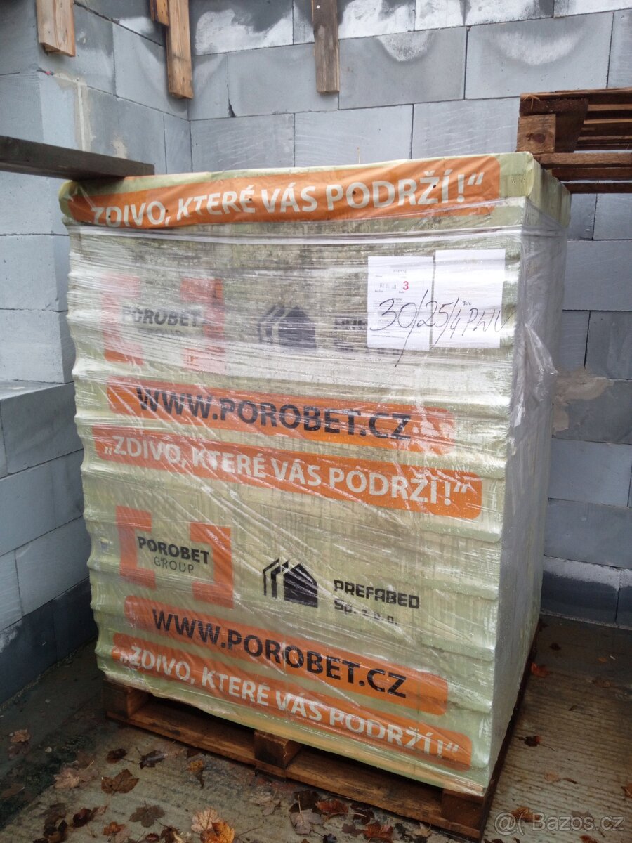 Tvárnice pórobeton 50x25x30