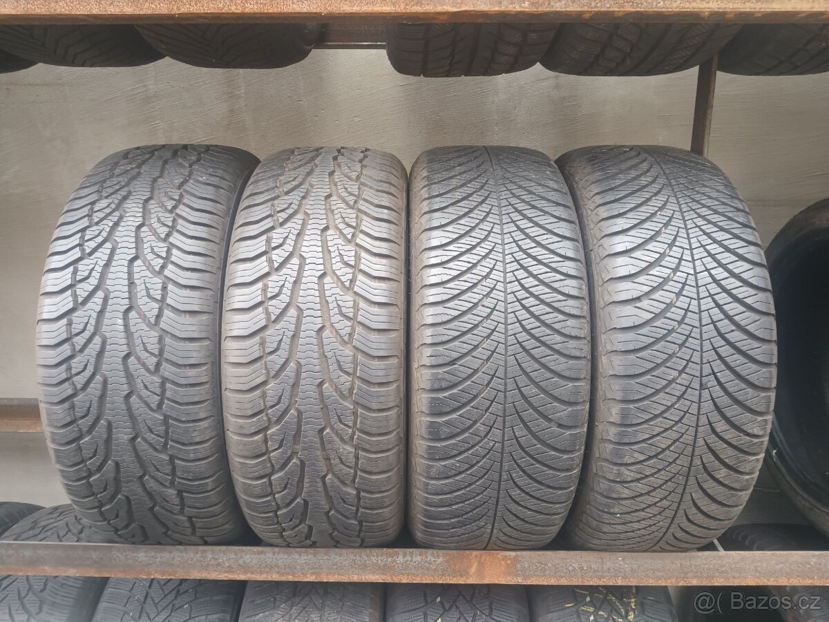 4xzimní pneu 235/55/17.2xGoodyear.2xUniroyal.