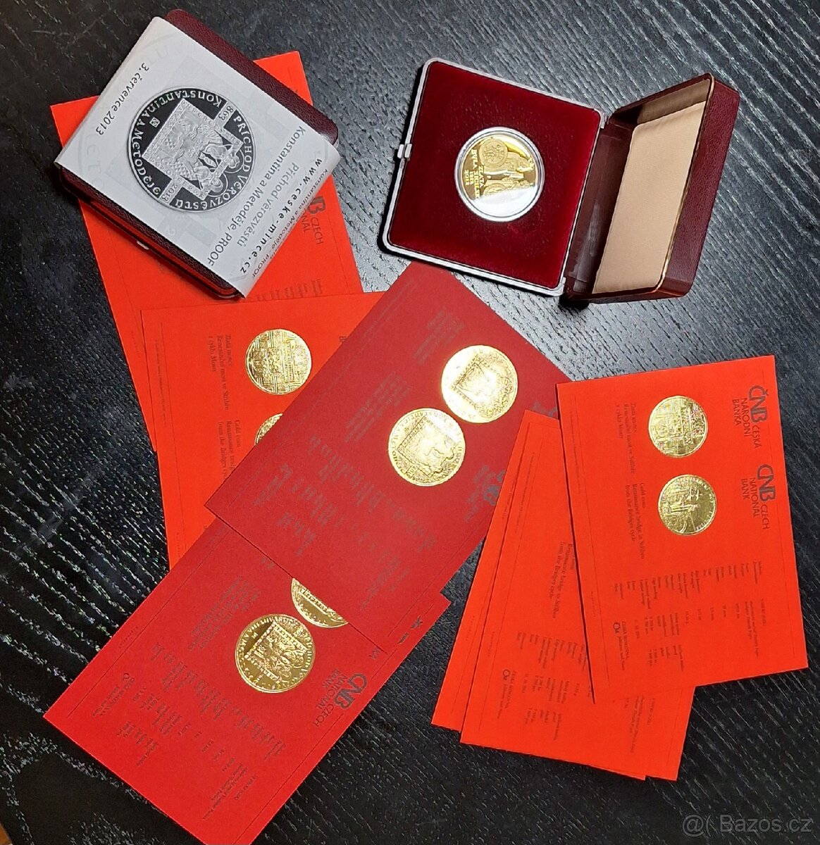 Zlaté mince ČNB proof