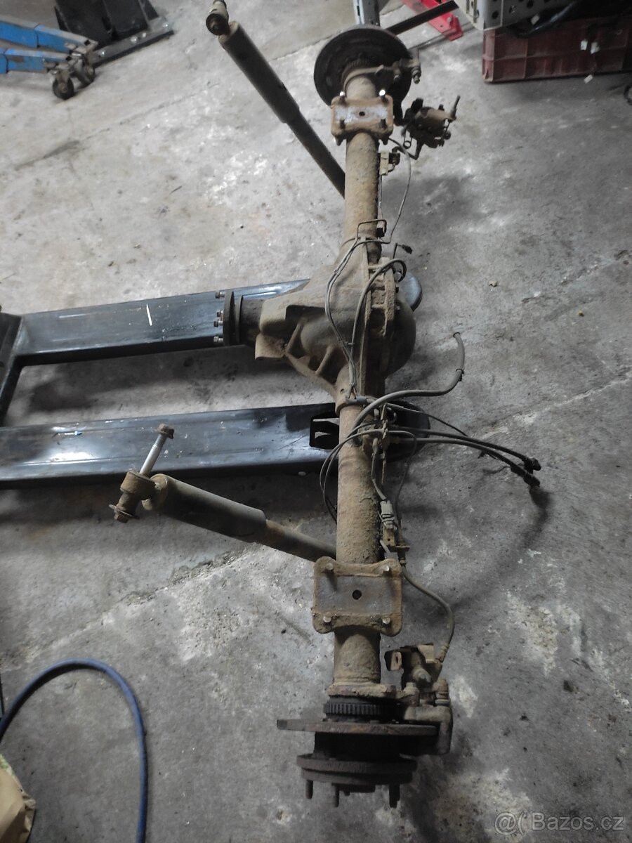 Ford Transit VII 2006-2013 ZADNÍ NÁPRAVA 2.4 TDCI