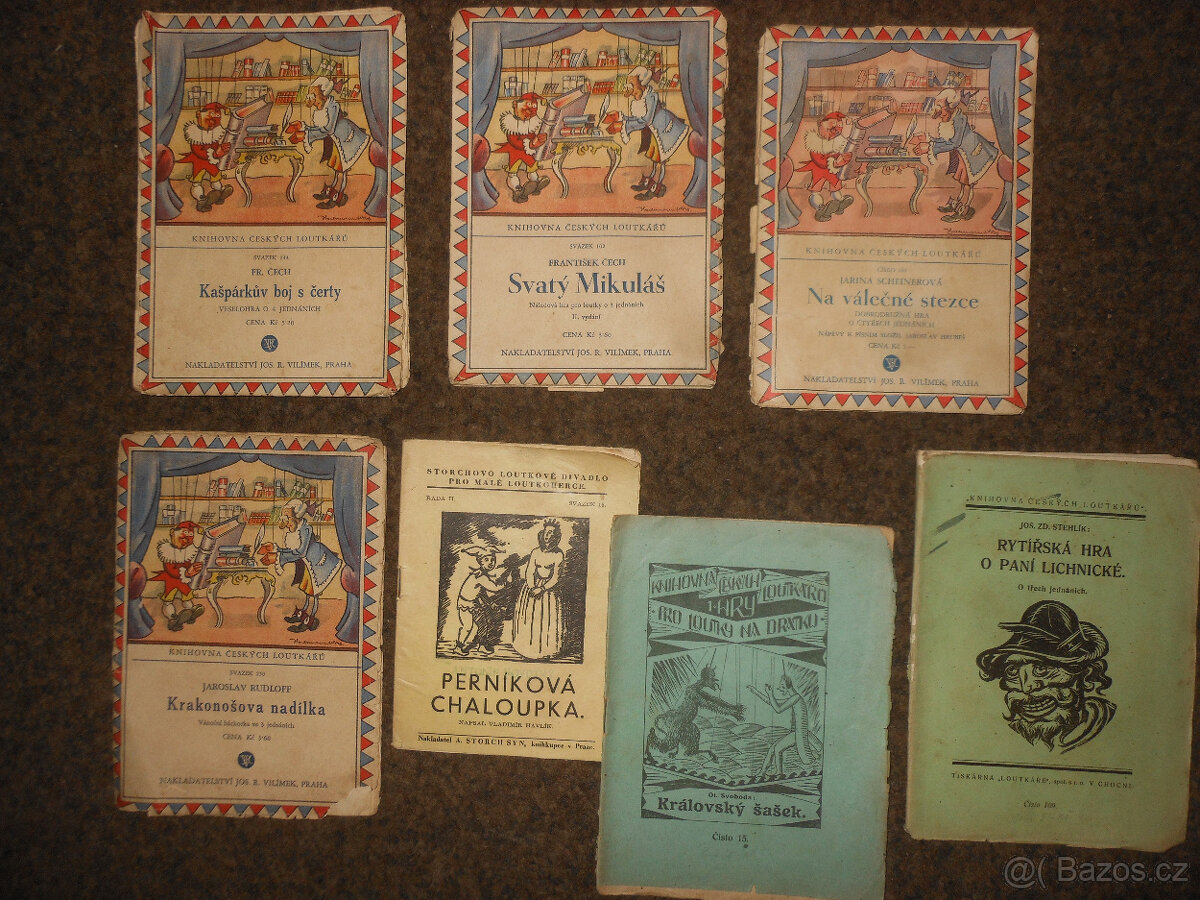 Loutkové divadlo - hry - 7x