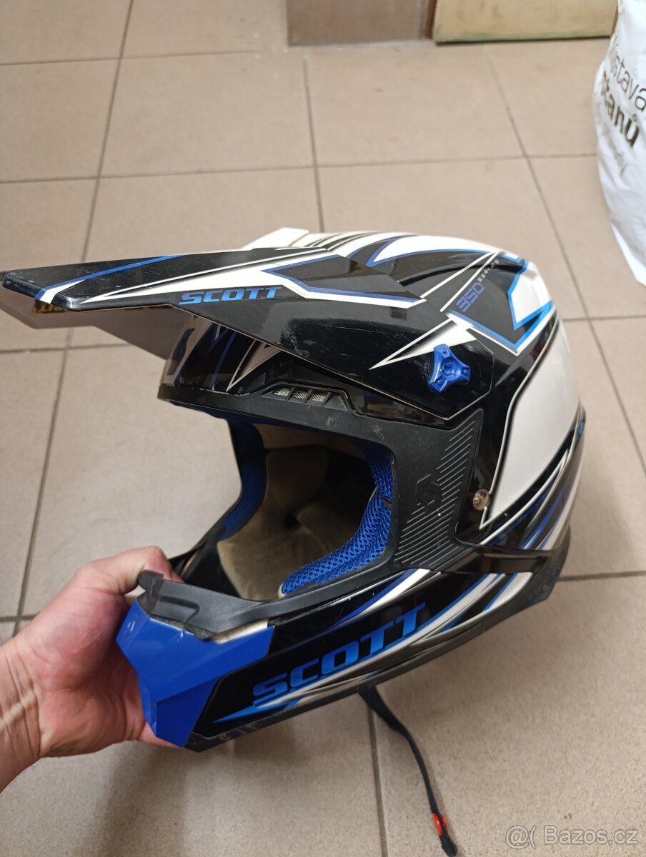 Mx helma, přilba Scott M 57-58cm