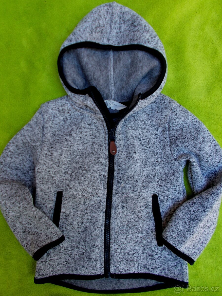 Frajerská pleteninová mikina H&M vel. 92
