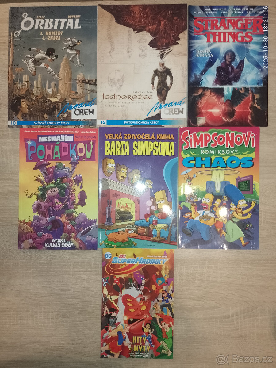 zbytky komiksů