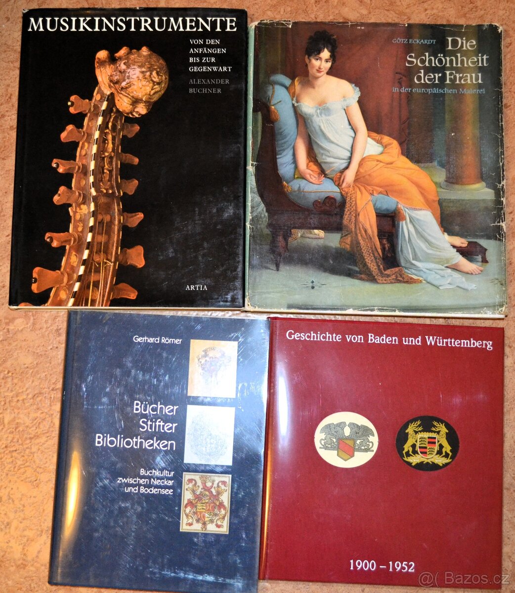 Knihy o umění v němčině