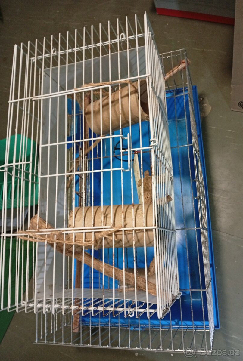 Klec pro hlodavce, fretku, ptaky