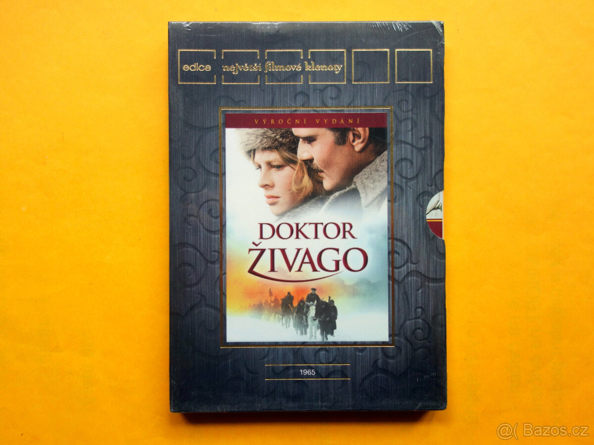 2DVD Doktor Živago 1965 / NEROZBALENÉ 100% stav