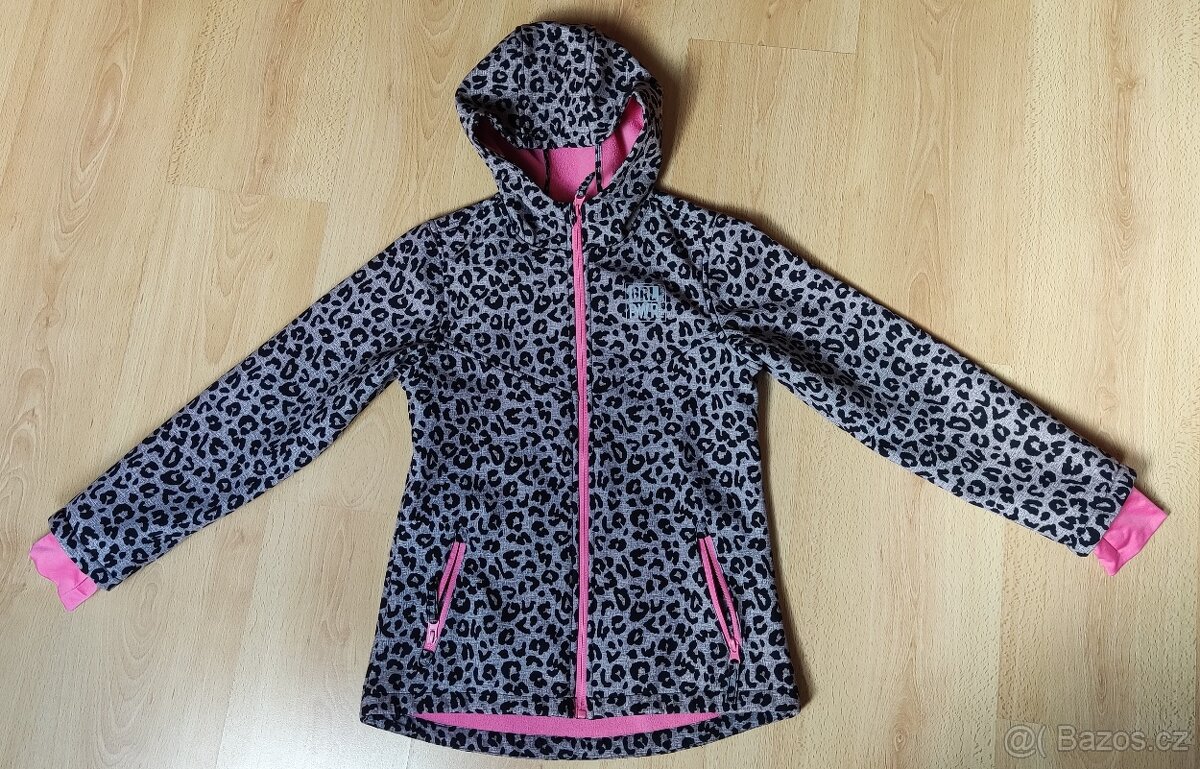 Dívčí softshelová bunda 134/140
