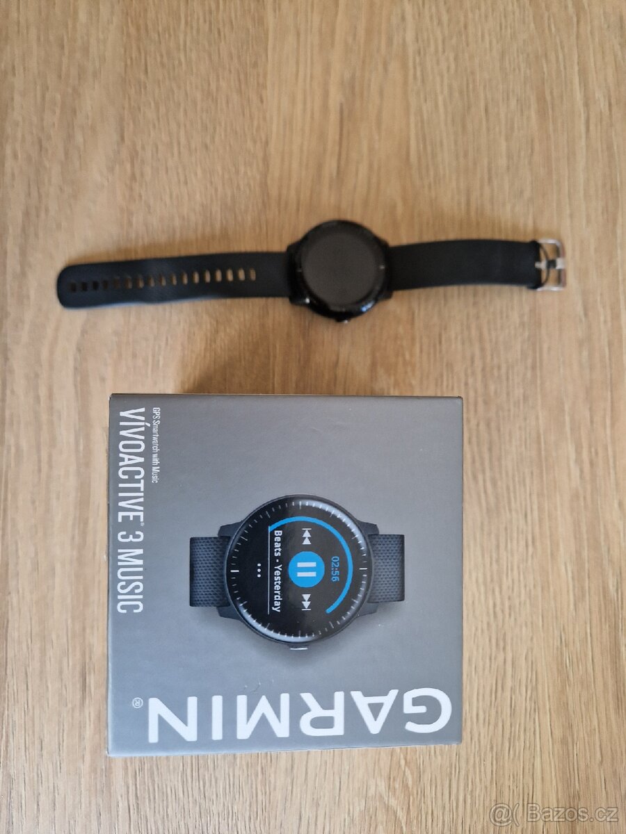 Pánské hodinky Garmin vivoactive music 3