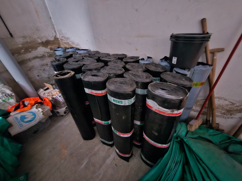 Polystyren EPS a hydroizolace asfaltové pásy