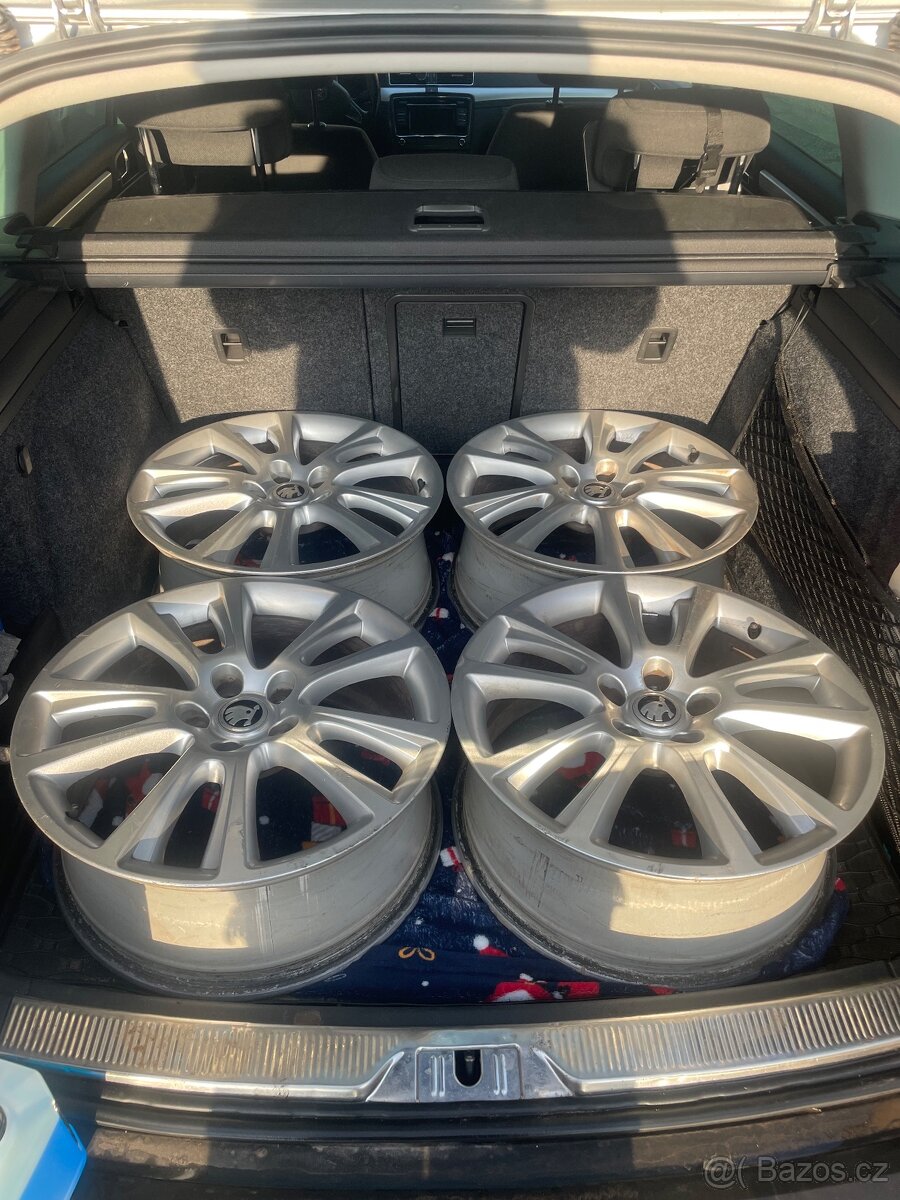 Alu kola originál Škoda