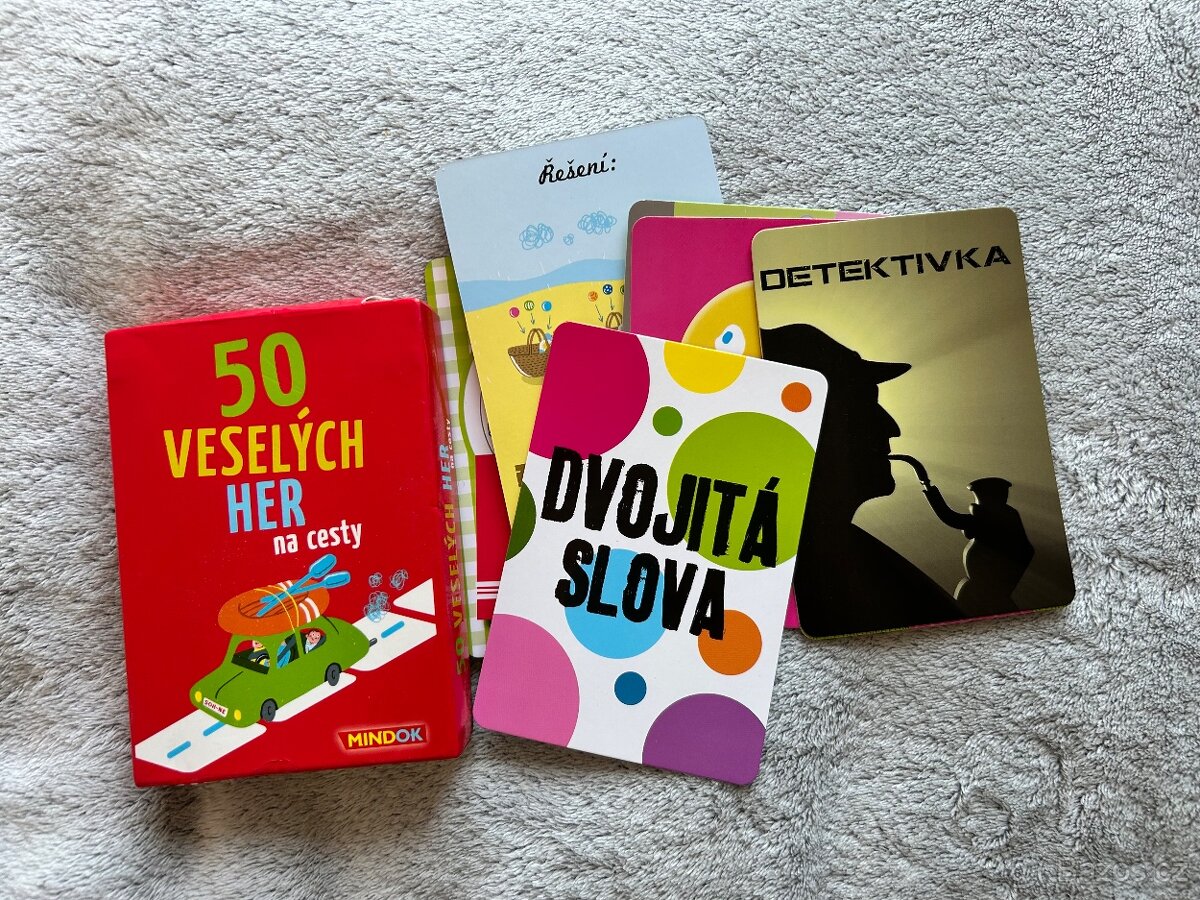 Hra 50 veselých her na cesty