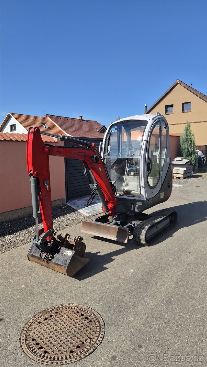 PRODÁM MINIBAGR WACKER NEUSON 1503 RD R.V 2007