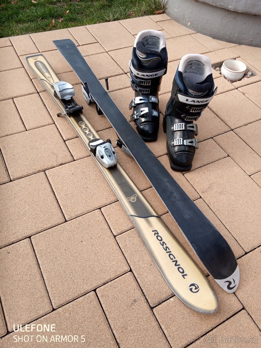 Rossignol 120cm+ boty Lange