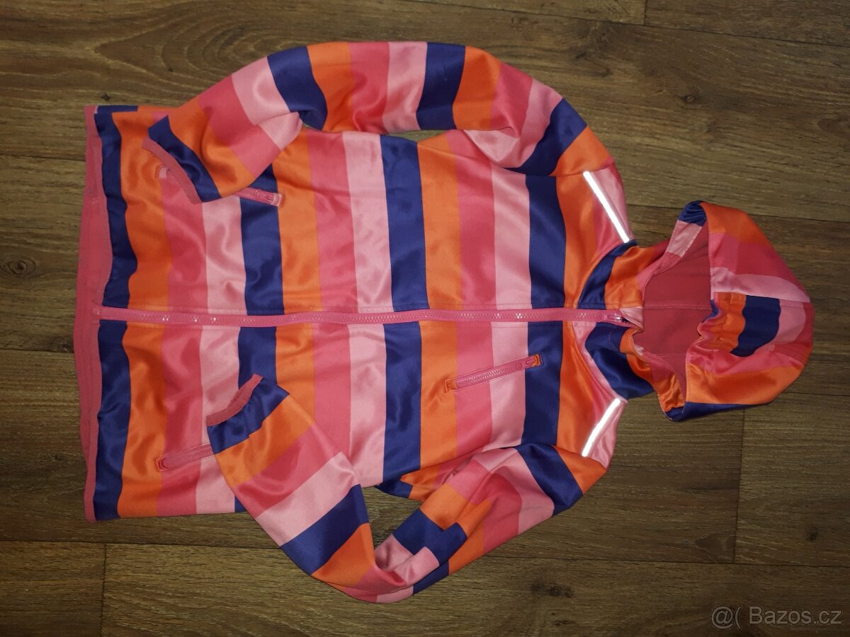 Dětská/ dívčí softschellova bunda vel. 146-152