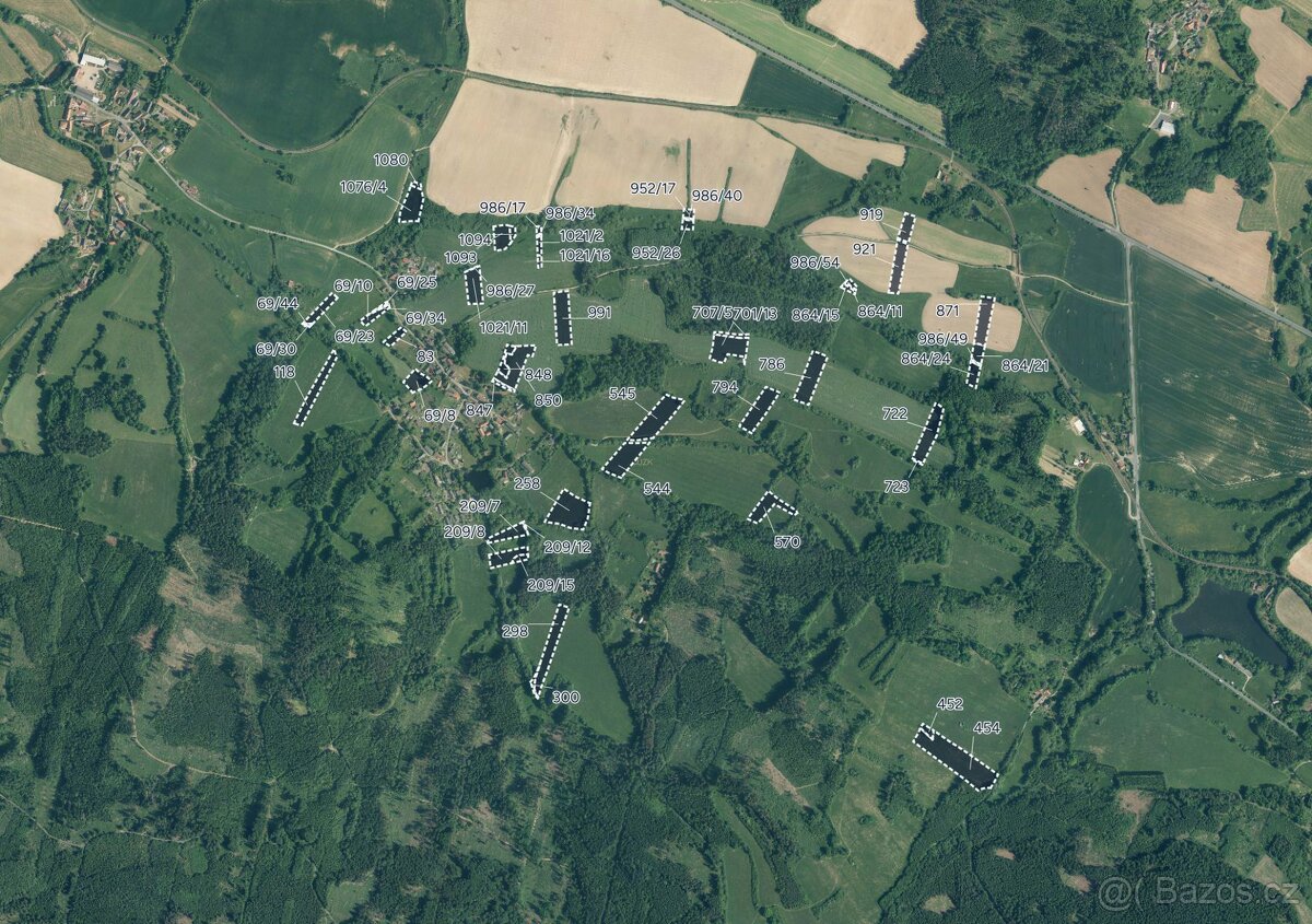 Zemědělská půda, prodej, Bezděkovec, Mileč, Plzeň jih