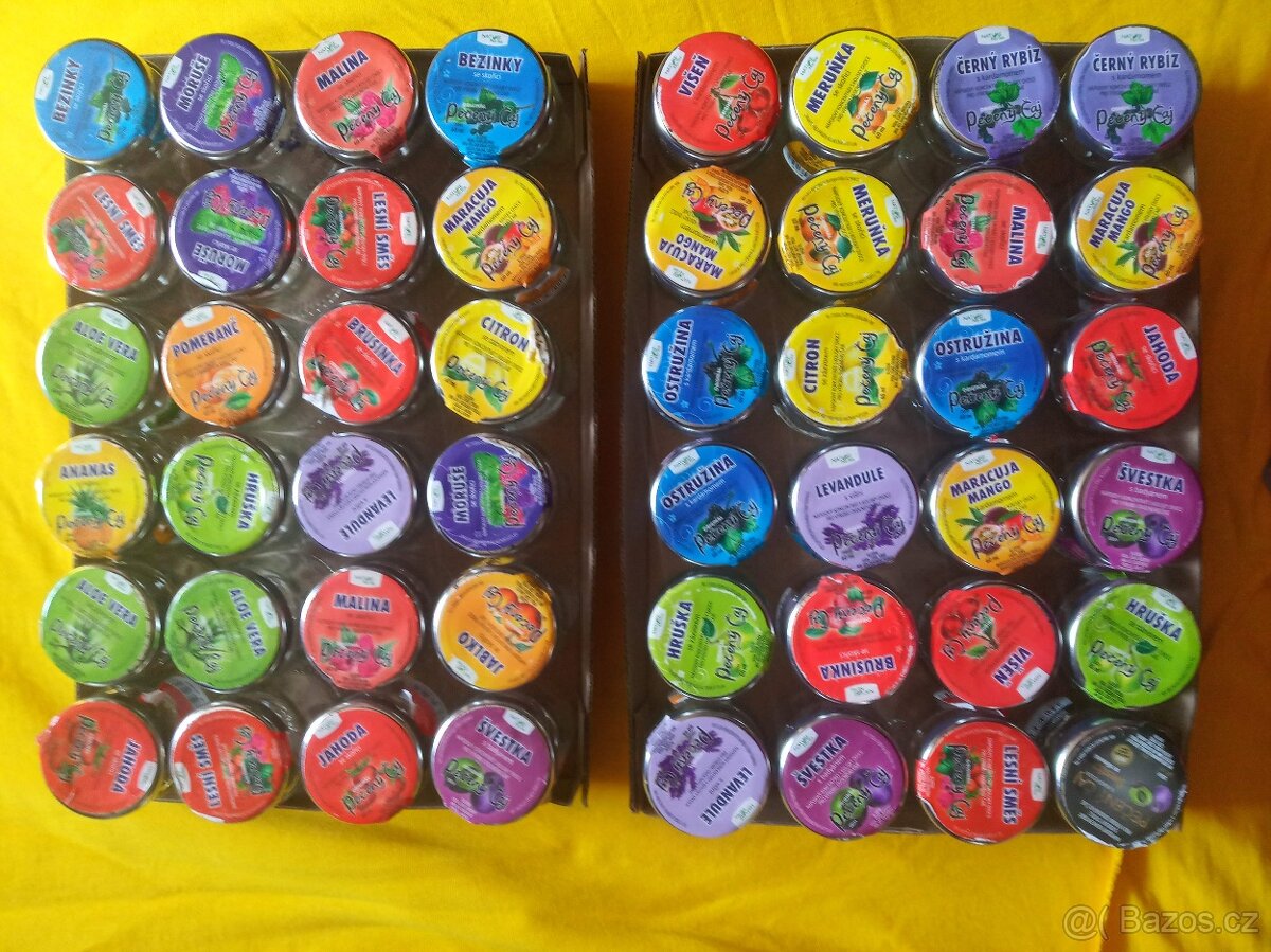 skleničky od pečeného čaje 60 ml