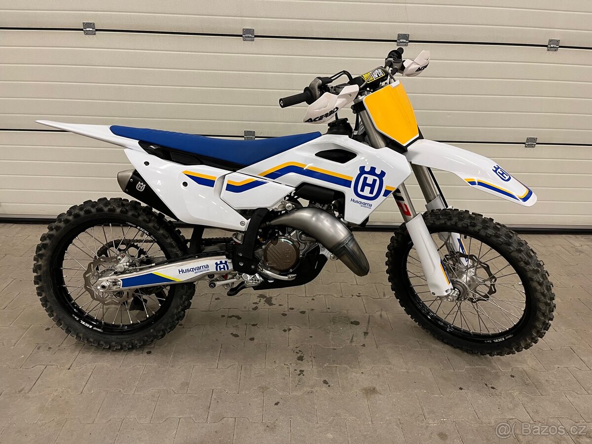 Husqvarna tc 125 heritage 2023 14mth stříkačka