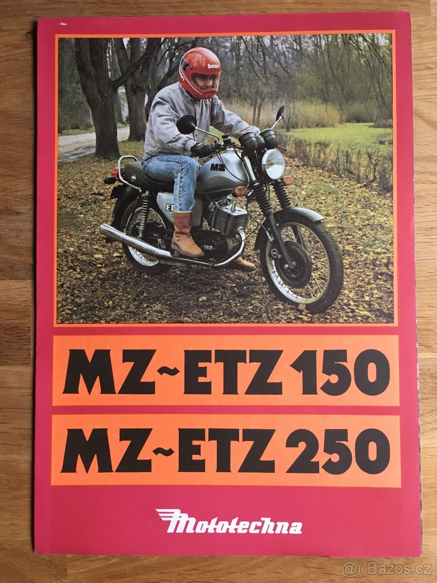 MZ ETZ 150 prospekt