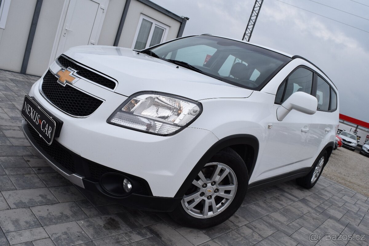 ►►Chevrolet Orlando 1.8 i 104KW•SERVIS•7 MÍST•ALU◄◄
