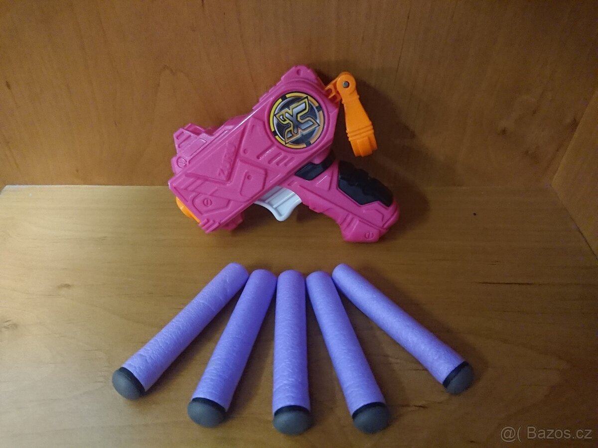 Zuru Pink mini - kapesní pistole + náboje