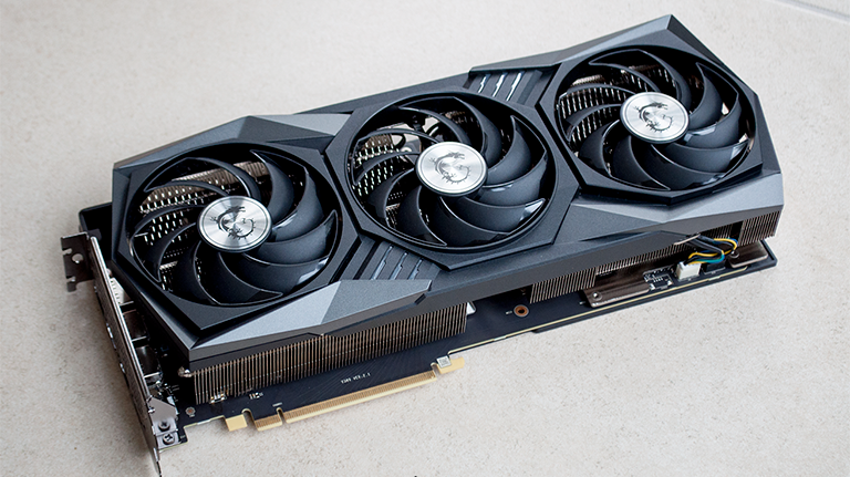 MSI GeForce RTX 3070ti GAMING X TRIO 8GB top stav, záruka