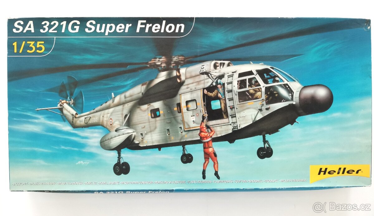 Vrtulník SA 321G Super Frelon 1:35
