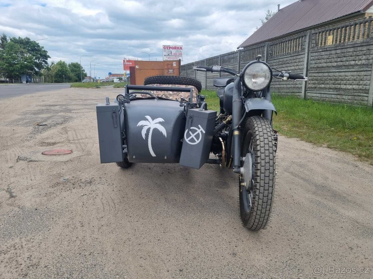 Dněpr,Ural M 72 zrenovovaný