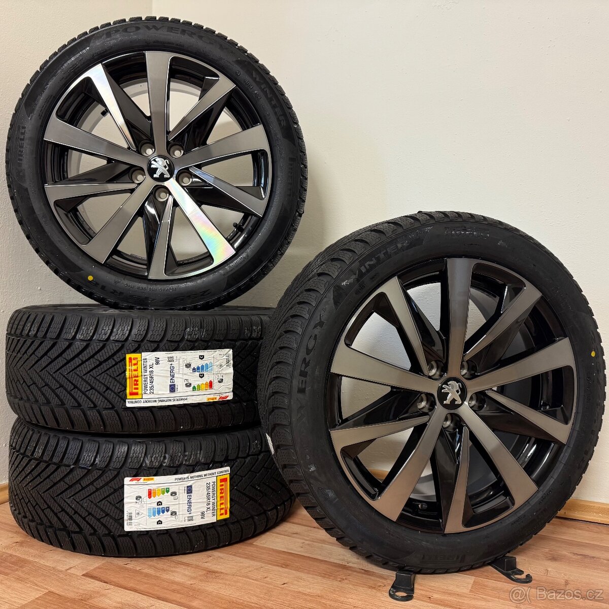 NOVÁ PEUGEOT 508 5x108 R18 ET44+ZIMNÍ 235/45R18 9mm