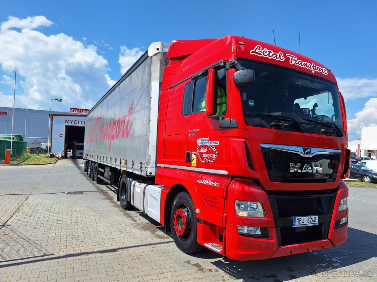 Man TGX+návěs Schmitz